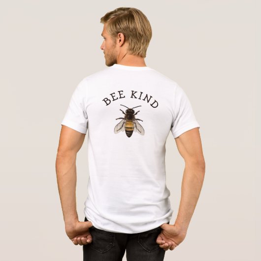 Bienenart Tri-Blend Shirt (Rückseite voll)