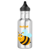 Bienenart Wasserflasche aus Edelstahl (Rechts)