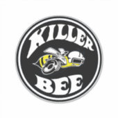 Bienenaufkleber Aufkleber (Vorderseite)