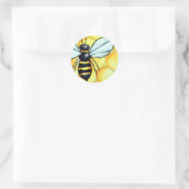 Bienenaufkleber Runder Aufkleber (Tasche)