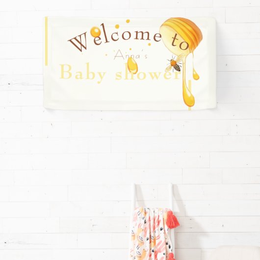 Bienenbaby-Dusche Banner (InSitu)