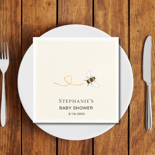 BienenBaby-Dusche Serviette