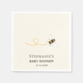 BienenBaby-Dusche Serviette (Vorderseite)