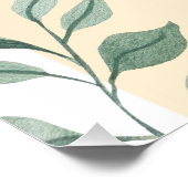 Bienenbaby-Duschfavoriten Poster (Ecke)