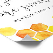 Bienenbabys sind süße Plakate (Ecke)