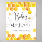 Bienenbabys sind süße Plakate (Vorne)