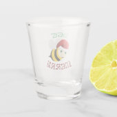 Bienenbarsch Schnapsglas (Rückseite)