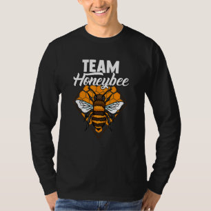 Bienenbauweise für Honigbienen - Team Honigbiene T-Shirt