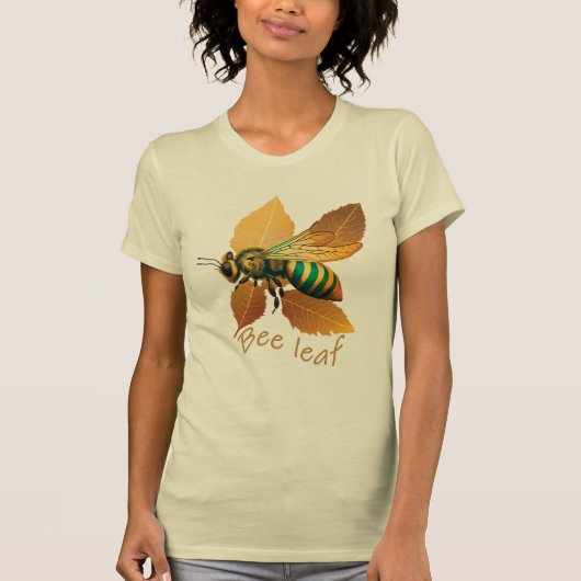 Bienenblatt-T - Shirt (Vorderseite)