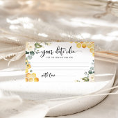 Bienenblume Datum Ideen für die Nacht. Datum jar Begleitkarte