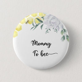 Bienenblume. Mommy to be Button
