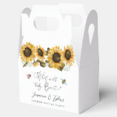 Bienenblume-Party Geschenkschachtel (Geöffnet)