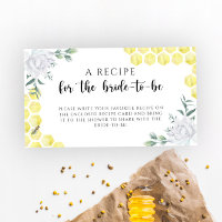 Bienenblume - Rezept für die Braut