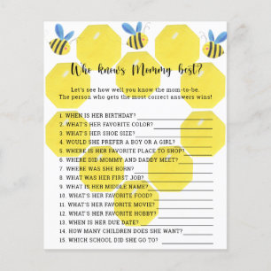 Bienenblume - Wer Mami am besten kennt