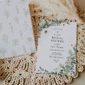 Bienenblumengarten-Brautparty Einladung