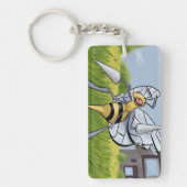 Bienenbohrer Schlüsselanhänger (Vorderseite)