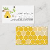 Bienenbücher für die Beipackkarte Begleitkarte (Vorne/Hinten)