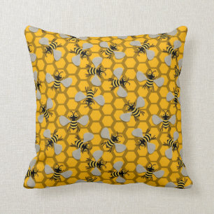 Bienendekoration Kissen