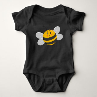 Bienendesign für Kleinkinder Baby Strampler