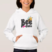 Bienendesign Niedlich Hoodie (Vorderseite)
