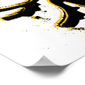 Bienendesign-Plakat Poster (Ecke)