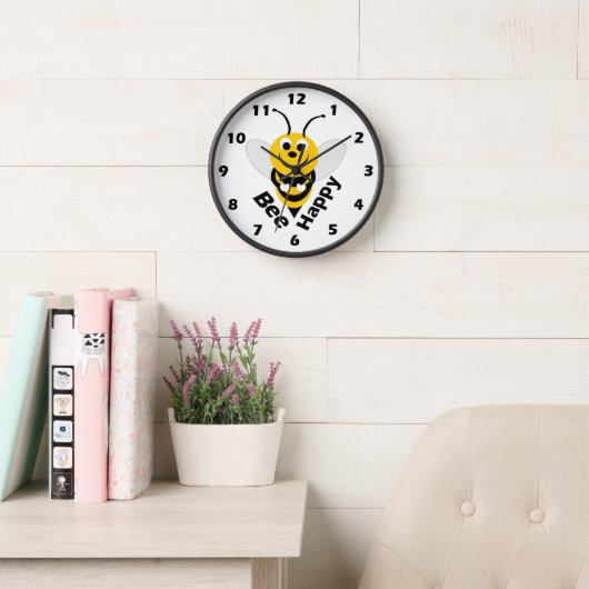 Bienendesign-Wall-Uhr Wanduhr (Lesesaal)