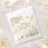 Bienendusche, süß wie Bienenflocken Geschenktütchen (Ausgeschnitten)