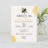 Bienendusche, süß wie möglich, Einladung zur Biene (Stehend Vorderseite)