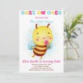 Bieneneinladung Einladung (Stehend Vorderseite)