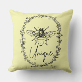 Bieneneinzigartig Kissen
