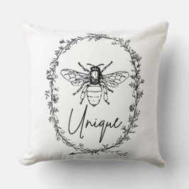 Bieneneinzigartig Kissen