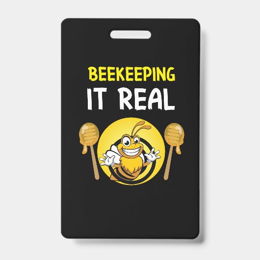 Bienenerhalterin Art BeeKeeping It Real Ausweis (Vorderseite)