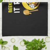 Bienenerhalterin Art BeeKeeping It Real Geschirrtuch (Gefaltet)