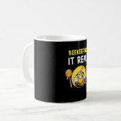 Bienenerhalterin Art BeeKeeping It Real Kaffeetasse (Vorderseite Links)
