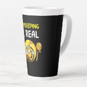 Bienenerhalterin Art BeeKeeping It Real Milchtasse (Rechte Ecke)