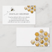 Bienenerscheinungskarte Begleitkarte (Vorne/Hinten)