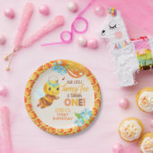 Bienenerstück - Mädchen - Custom Pappteller (Party)