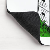 Bienenfarbe Mousepad (Ecke)