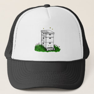 Bienenfarbe Truckerkappe
