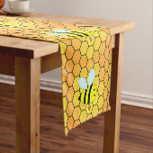 Bienenfederdesign Kurzer Tischläufer (Beispiel)