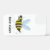 Bienenfigur mit Schnurrbart-Sonnenbrille Bee Easy Case-Mate iPhone Hülle (Rückseite (Horizontal))