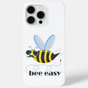 Bienenfigur mit Schnurrbart-Sonnenbrille Bee Easy Case-Mate iPhone Hülle