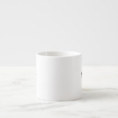 Bienenfigur mit Schnurrbart-Sonnenbrille Bee Easy Espressotasse (Vorderseite)