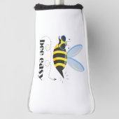 Bienenfigur mit Schnurrbart-Sonnenbrille Bee Easy Golf Headcover (Rotieren 90)
