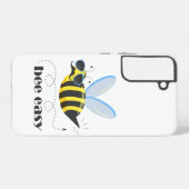 Bienenfigur mit Schnurrbart-Sonnenbrille Bee Easy Samsung Galaxy Hülle (Rückseite (Horizontal))
