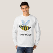 Bienenfigur mit Schnurrbart-Sonnenbrille Bee Easy T-Shirt (Vorne ganz)