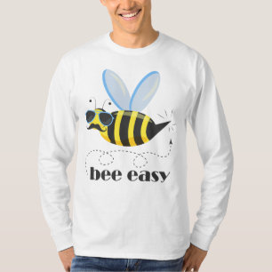 Bienenfigur mit Schnurrbart-Sonnenbrille Bee Easy T-Shirt