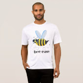Bienenfigur mit Schnurrbart-Sonnenbrille Bee Easy T-Shirt (Vorne ganz)