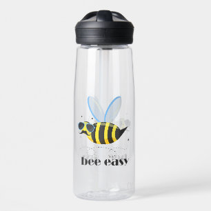 Bienenfigur mit Schnurrbart-Sonnenbrille Bee Easy Trinkflasche