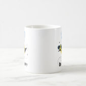 Bienenfigur mit Schnurrbart-Sonnenbrille Bee Easy Verwandlungstasse (Mittel)